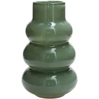 Vase the World Vaas Lomami Elite | Groen | Mondgeblazen glas | Ø18 x H30 cm
