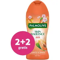 Palmolive 2+2 Gratis: Douchegel Skin Radiance Papaya Peach 250 Ml