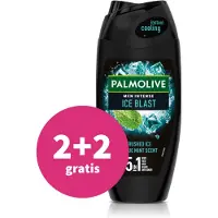 Palmolive 2+2 Gratis: Men Douchegel 5in1 Ice Blast 250 Ml