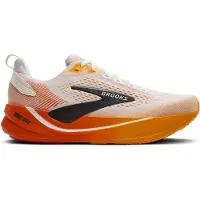 Brooks Ghost Max 4 hardloopschoenen Wit Oranje AW26, Maat 44,5 - EUR