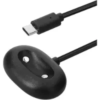 Kwmobile USB-oplaadkabel type c geschikt voor Google Pixel Watch 4 - Kabel voor smartwatch - in zwart