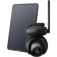 Reolink Altas PT Ultra - 4K UHD Doorlopende Opname Batterijcamera - 20000mAh Accu - Tot 512GB microSD - Met Zonnepaneel 12W - Zwart