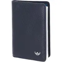 Golden Head Leren kaarthoes Capri RFID Protect Kartenetui 4431 Blau donkerblauw