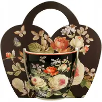 Duo Warda Porseleinen Mok 460ml - Bloemendesign
