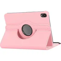 Mobigear Tablethoes geschikt voor Apple iPad Mini 6 (2021) Hoes | DuoStand Draaibare Bookcase - Roze