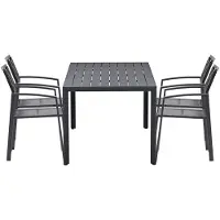 Garden Impressions Cosmo/Felini tuinset 4 personen met tafel 160 cm