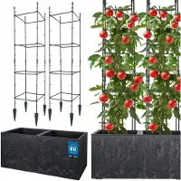 KOTARBAU Bloempot, Plantenpot, Trellis Klimplanten, Plantengeleider