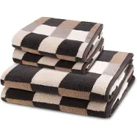 Ross Sonstiges 2 X handdoek 2 X douchehanddoek - in set 4 pack Three Stars