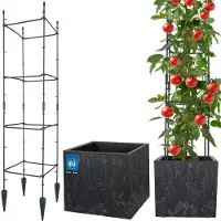 KOTARBAU Bloempot, Plantenpot, Trellis Klimplanten, Plantengeleider