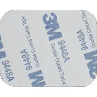 BDS Metalen Plaatje voor Magnetische Telefoonhouder - 35x45mm Zilver