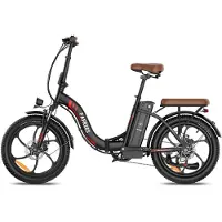 Fafrees F20 Pro Opvouwbare Elektrische Fiets – 250W Motor, 36V 20Ah Accu, 120km Bereik, 7-Speed Shimano, Dubbel Geveerd- Zwart