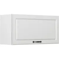 Vicco Hangkast R-Line, Wit landelijk/Wit, 80 cm Plat