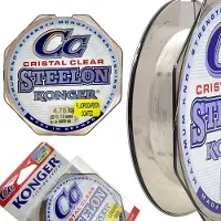 Konger Steelon Cristal Clear Fluorocarbon Coating Vislijn 0.18mm 4.75kg 100m