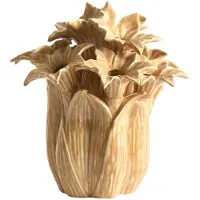Light & Living Light&living Vaas deco Ø26,5x28 cm SAMPAGA keramiek oranje