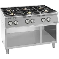 Bartscher 2991121 Gasfornuis 900 6 branders OU - Horeca & Professioneel