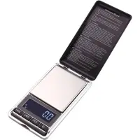 LONGZIMING -Digitale Precisieweegschaal 1000g x 0,1g – Mini Zakweegschaal met LCD Display – Tare- en Telfunctie – Gramweegschaal voor Sieraden, Goud, Munten, Kruiden en Hobbygebruik