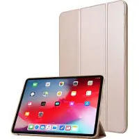 Mobigear Tablethoes geschikt voor Apple iPad Pro 11 Inch (2021) Hoes | Tri-Fold Gel Bookcase - Goud