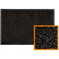 Kleen-Tex Iron-Horse Deurmat Black Mink 150x85 cm - Antislip & Absorberend
