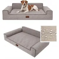 PillowPrim Hondenmand XL 99x65cm - Waterdicht & Duurzaam - Afneembare Hoes