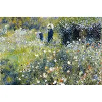 Dimex Fotobehang - Woman in Garden 375x250cm - Vliesbehang