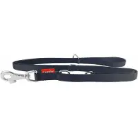 Champion Verstelbare Hondenriem 2.4m x 2cm - Zwart, Dubbellaags