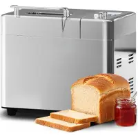 SP Broodbakmachine - Automatische Broodbakmachine - Glutenvrij - Zilver - 35cm x 27cm x 33cm