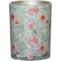 Mars & More Theelichthouder roze tulpen large 18cm