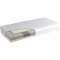 Mörgenn M-Resort matras - Pocketvering + Hybrid schuim + Cooltouch - 7 comfortzones - 200x200 cm