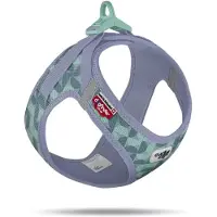 Curli Hondentuig Clasp Vest Harness Semi Cirkel Blauw Maat S: 38-43 cm