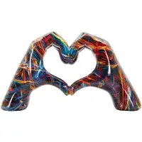 Mauro Ferretti Decoratie Lover Psyco Sculputure 25×7,5×13,5 cm