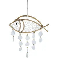 Cottoncounts Dromenvanger Dagmar Vis met capice 34x50 cm