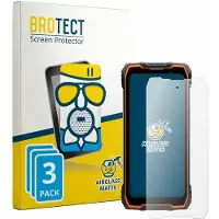 BROTECT - Screenprotector voor Blackview Rock 2 - Folie Beschermfolie Beschermglas matte 3 Stuks