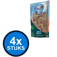 Renske 4x - Gezonde beloning hond crunchy zalm 1100gr - Hondenvoer Snacks - 1.1 kg