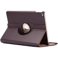 Mobigear Tablethoes geschikt voor Apple iPad Air 2 (2014) Hoes | DuoStand Draaibare Bookcase - Bruin