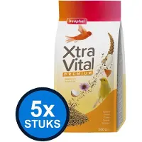 Beaphar 5x - XtraVital kanarie 500gr - Vogelvoer - 500 g