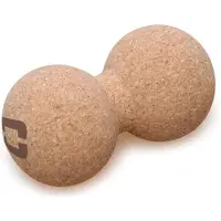 Toorx Dubbele kurken massagebal 13 cm