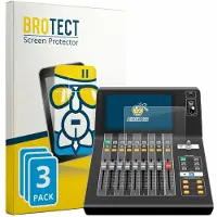 BROTECT Screenprotector 3 Stuks voor Yamaha DM3 Beschermglas transparant