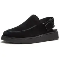 FitFlop Women Gen-FF Suede Back-Strap Mules All Black-Schoenmaat 37