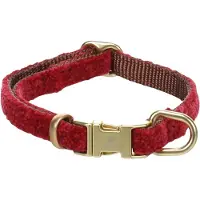 Flamingo - Hond Halsband Saba Rood XS 20-35cm 10mm