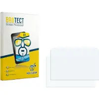 BROTECT - Screenprotector voor Mercedes-Benz Citan Tourer W420 2024-2026 MBUX 9.5" - Folie Beschermfolie transparant 2 Stuks