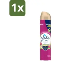 Glade 1 x - Luchtverfrisser Spray - Relaxing Zen - 300 ml - Luchtverfrisser Spray - Ontspannende Geur - Frisse Geur - Sandelhout - Appel
