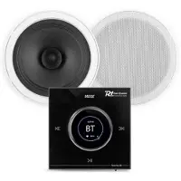 Power Dynamics badkamer speakers inbouw set - Speakers voor badkamer met Bluetooth B50B versterker