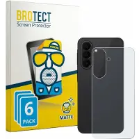 BROTECT - Screenprotector voor Samsung Galaxy A27 5G (Achterkant) - Folie Beschermfolie matte 6 Stuks