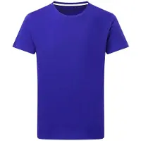 SG T-shirt met ronde hals 'Signature Tee' Men Essentials Kobaltblauw - 3XL