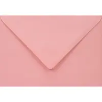 Netuno Gladde roze enveloppen A6 - 125 x 175 mm - 25 stuks - NK natgelijmde - 110 gram - Woodstock -