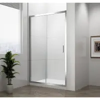 Polysan Easy Douchedeur 140cm, helder glas