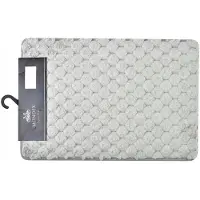 Bathlab Zachte Grijze Badmat 38x58 cm - Stijlvol en Antislip