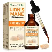 Acentialabs Lion's Mane druppels | Superfood | Focus | Vebeterd geheugen | Energie niveau | 2000mg |