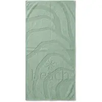 Linnick Strandlaken Velours Katoen Sun Beach 100x200cm - light green - Strandlaken Groot - Strandlaken 100x200 - Strandlaken Katoen - Strandlaken Beach