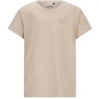 Retour Jeans T-shirt - beige Jongens Katoen Ronde hals Effen - maat 104